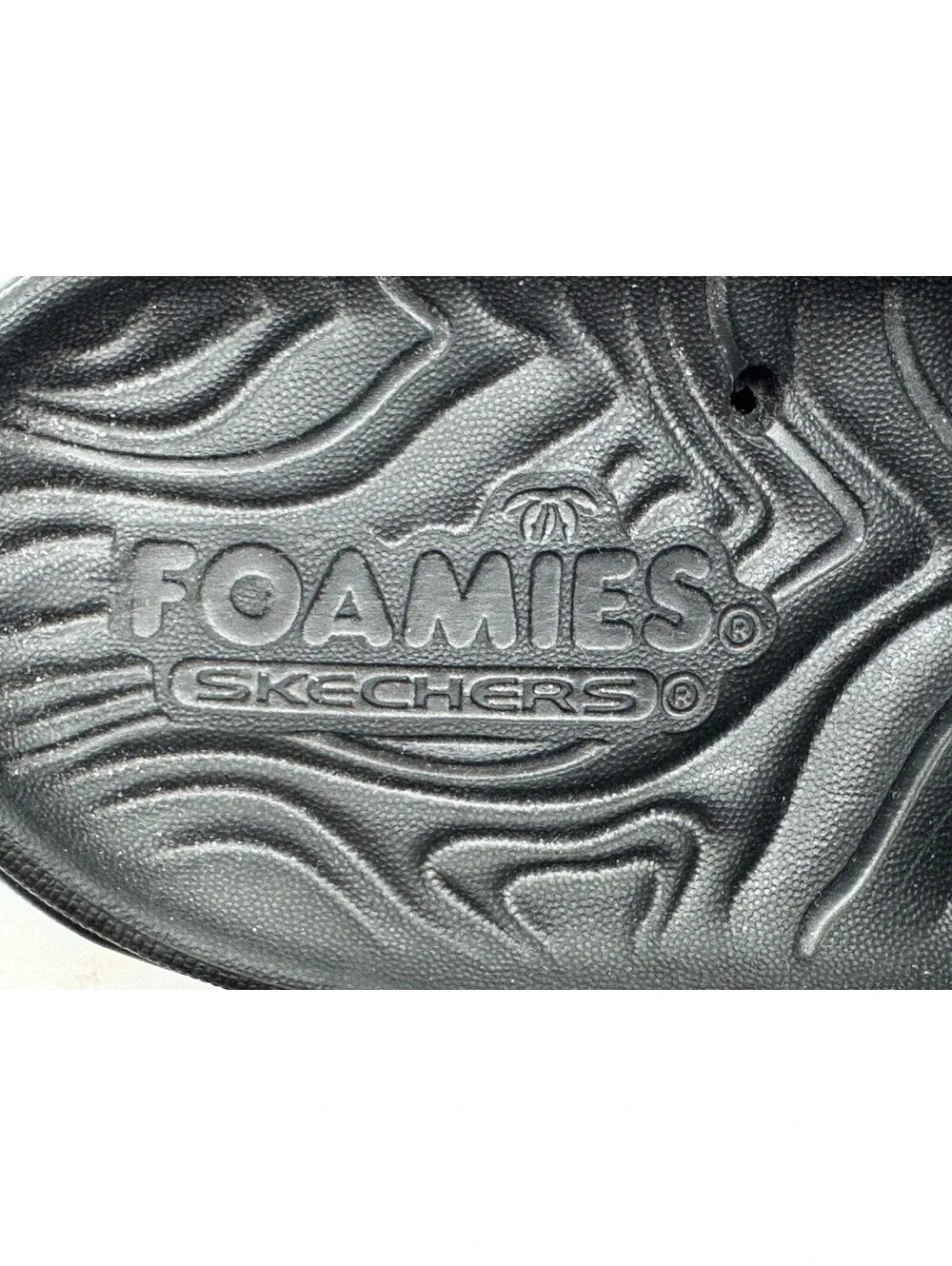 Skechers Foamies Max Cushion Women's Sandals Size 8 Core Black Slip On Sandal